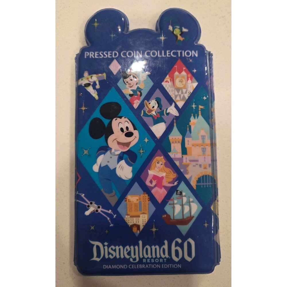 Disneyland Pressed Coin Collection Book
